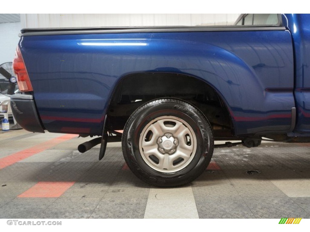 2006 Tacoma Regular Cab - Indigo Ink Pearl / Graphite Gray photo #48