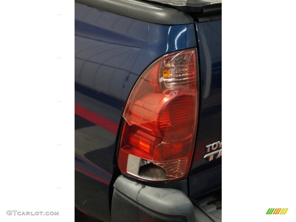 2006 Tacoma Regular Cab - Indigo Ink Pearl / Graphite Gray photo #54