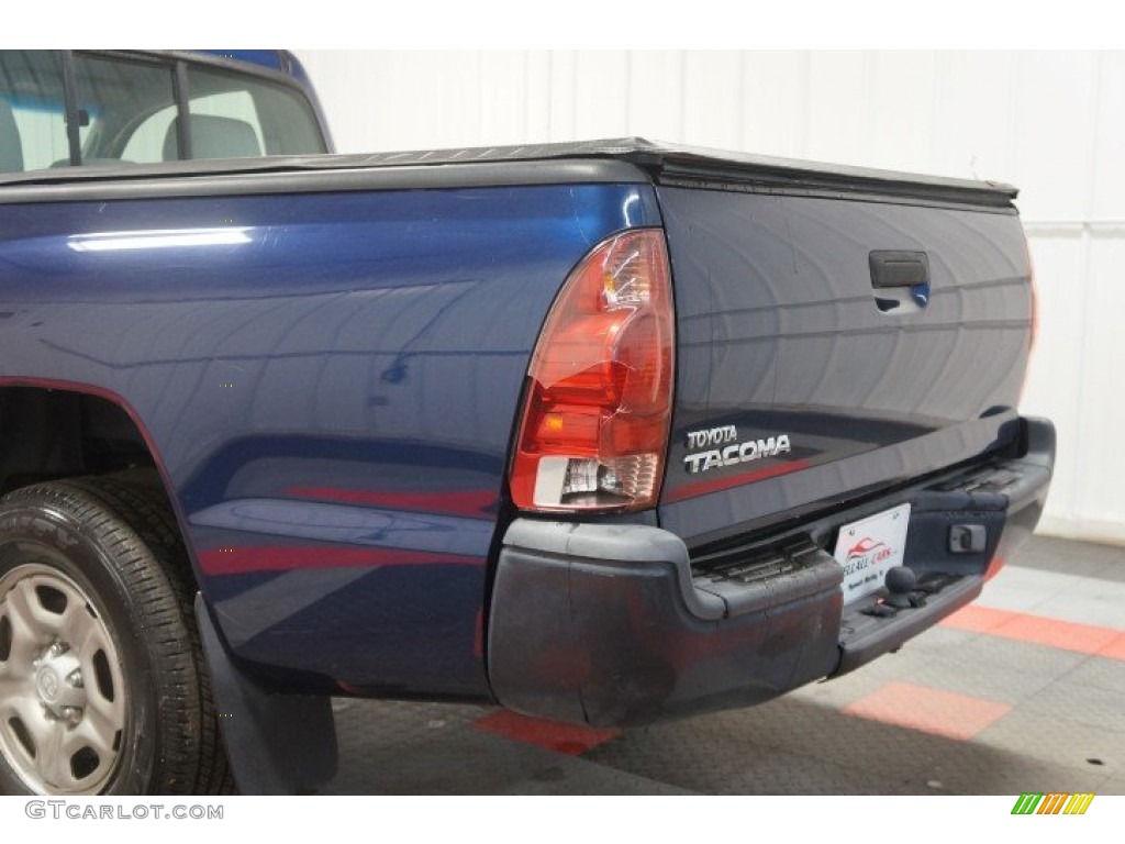 2006 Tacoma Regular Cab - Indigo Ink Pearl / Graphite Gray photo #55