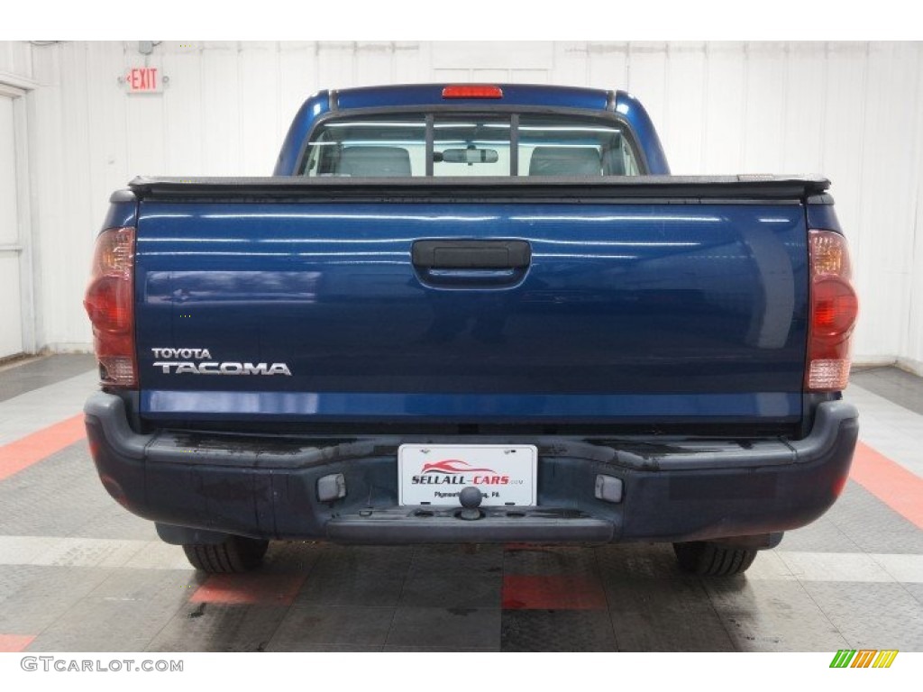 2006 Tacoma Regular Cab - Indigo Ink Pearl / Graphite Gray photo #59