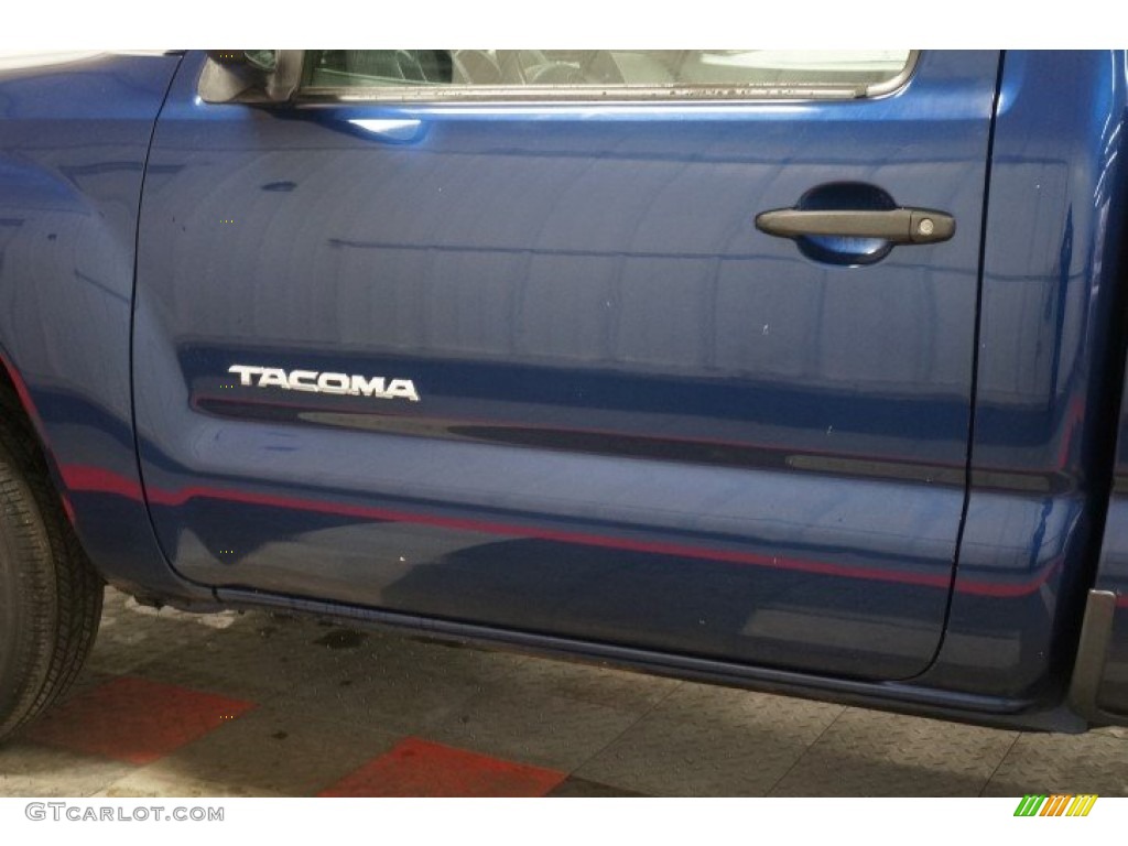 2006 Tacoma Regular Cab - Indigo Ink Pearl / Graphite Gray photo #64