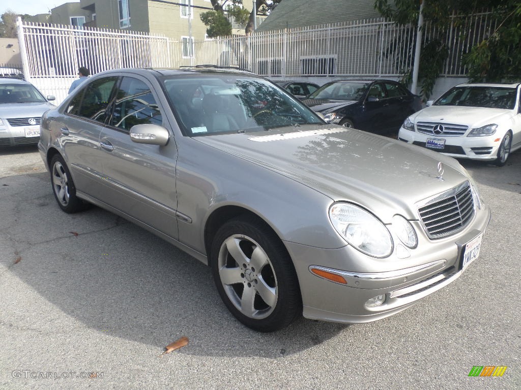2003 E 320 Sedan - Tectite Grey Metallic / Black photo #1
