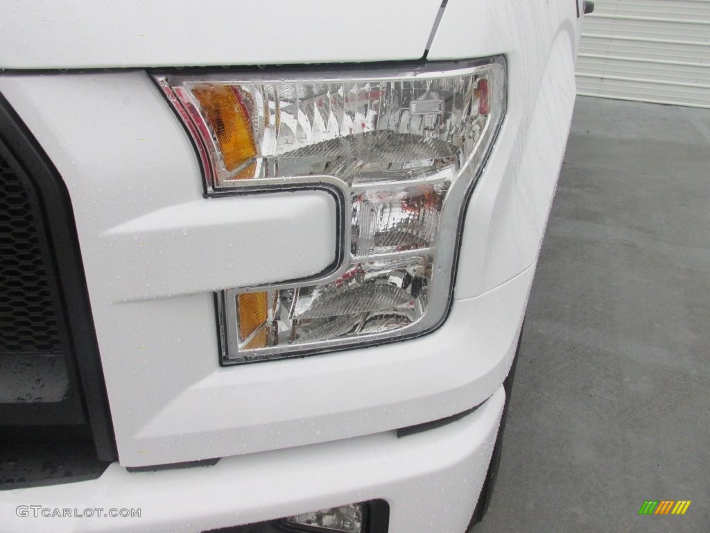 2016 F150 XL SuperCab - Oxford White / Medium Earth Gray photo #9