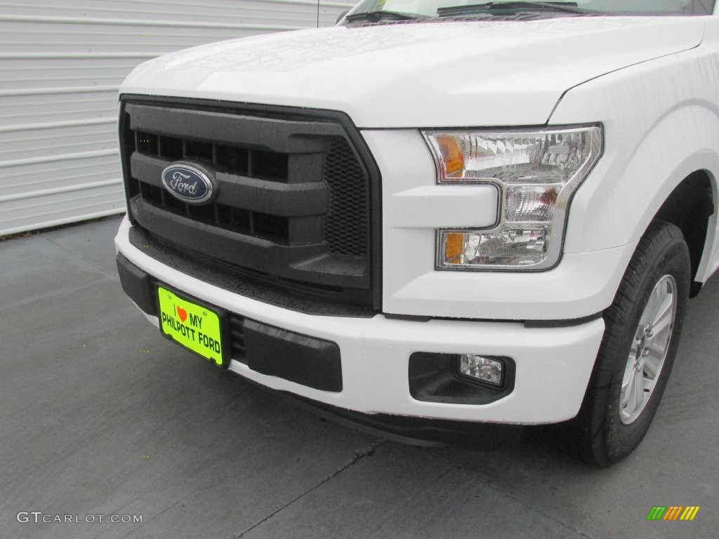 2016 F150 XL SuperCab - Oxford White / Medium Earth Gray photo #10