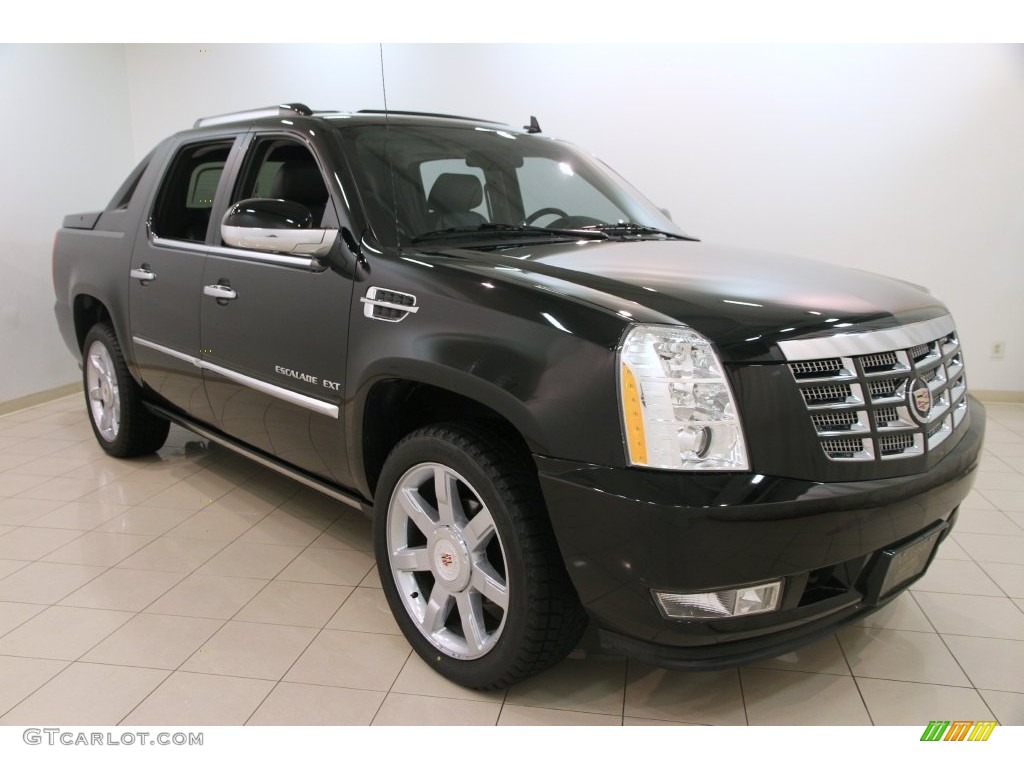 2012 Escalade EXT Premium AWD - Black Raven / Ebony/Ebony photo #1