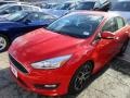 2016 Race Red Ford Focus SE Sedan  photo #2