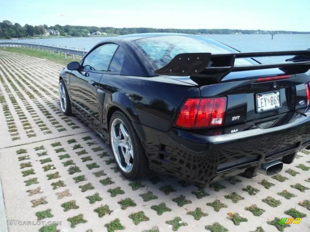 2003 Mustang Cobra Coupe - Black / Dark Charcoal/Medium Parchment photo #2