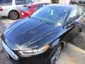 2016 Shadow Black Ford Fusion Titanium  photo #2