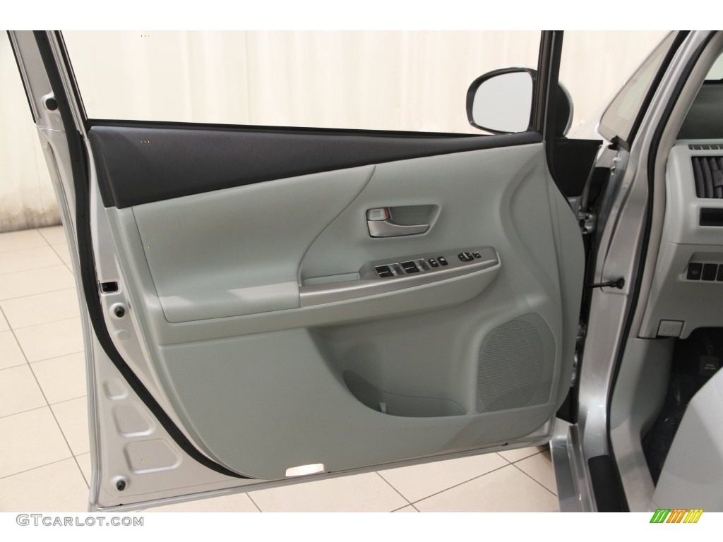 2012 Toyota Prius v Five Hybrid Door Panel Photos
