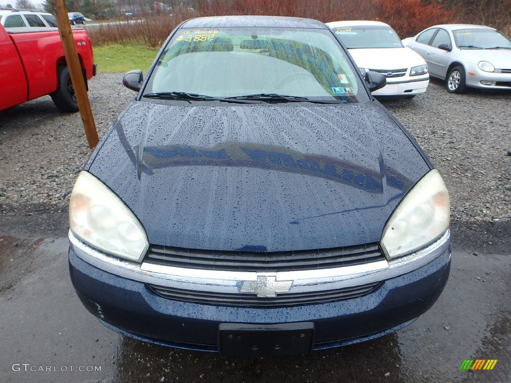 2004 Malibu LS V6 Sedan - Navy Blue Metallic / Gray photo #6