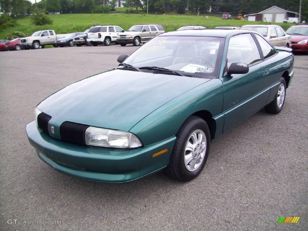 1996 Achieva SC Coupe - Medium Green Metallic / Beige photo #1