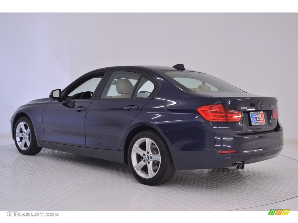 2013 3 Series 328i xDrive Sedan - Imperial Blue Metallic / Venetian Beige photo #5