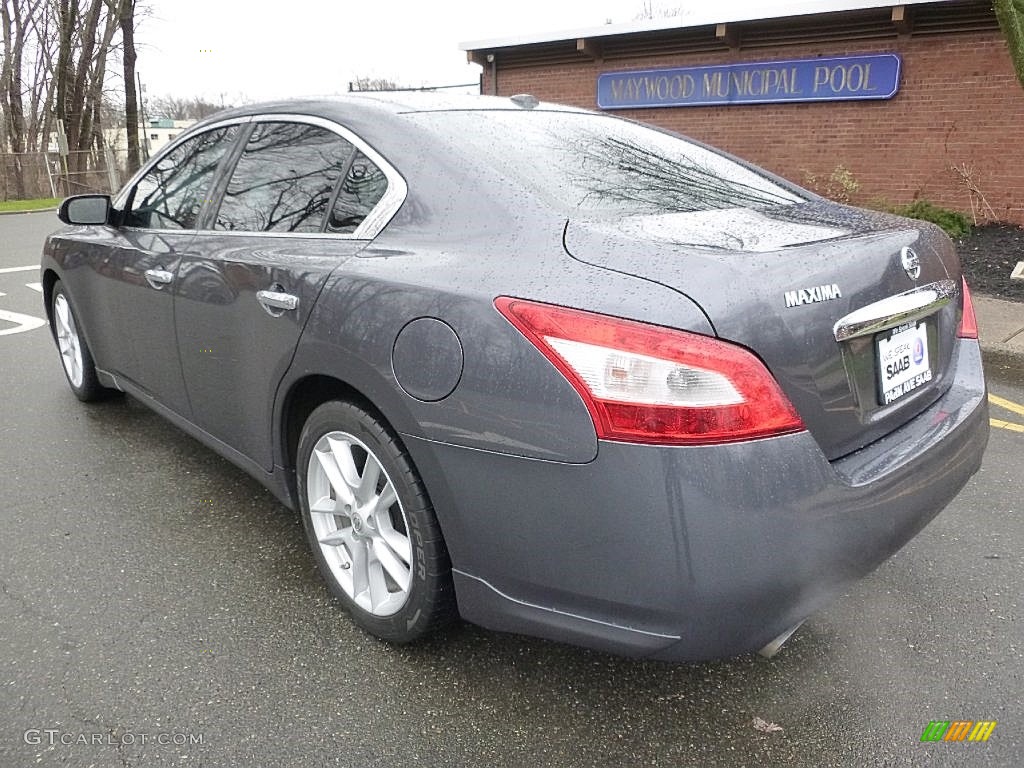 2009 Maxima 3.5 S - Dark Slate Metallic / Charcoal photo #3