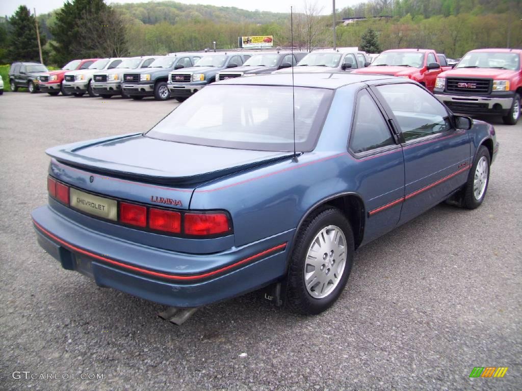 Chevrolet Lumina 1991 Medium Sapphire Blue Metallic. 