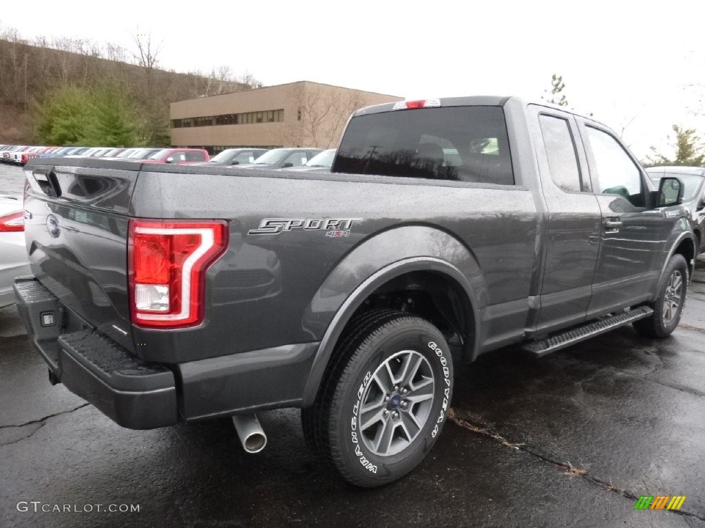 Magnetic 2016 Ford F150 XLT SuperCab 4x4 Exterior Photo #109694649