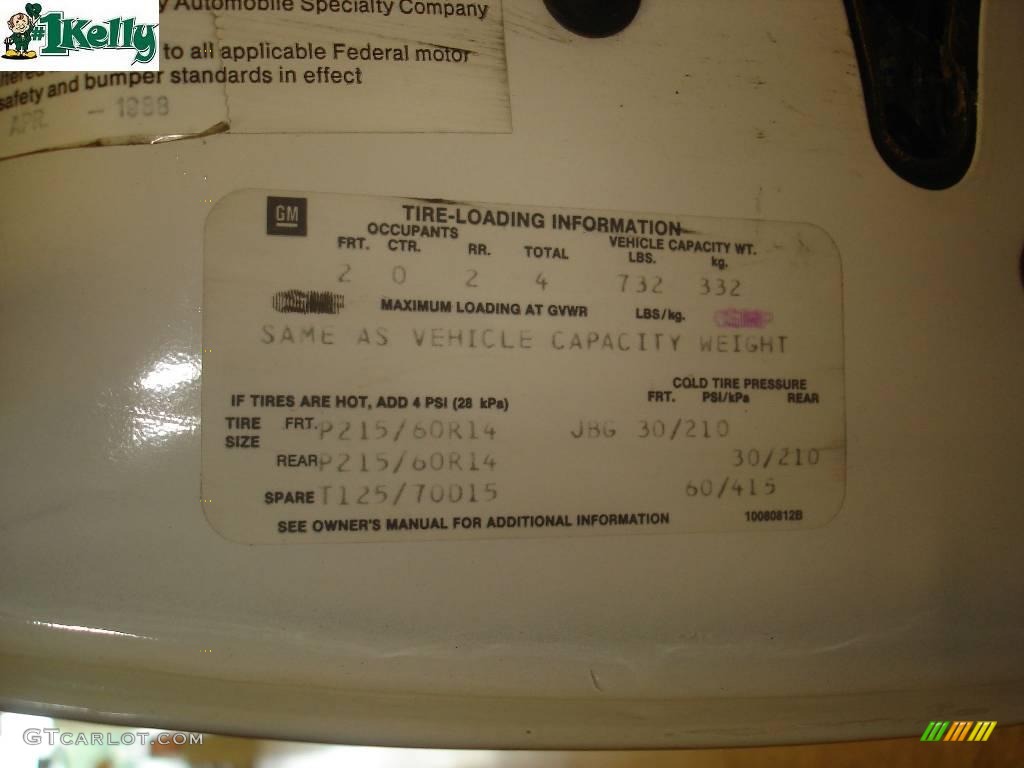 1988 Cavalier Z24 Convertible - White / Blue photo #15