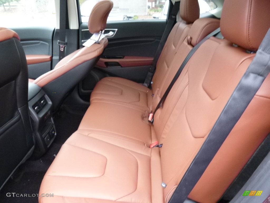 Cognac Interior 2015 Ford Edge Titanium AWD Photo #109695507