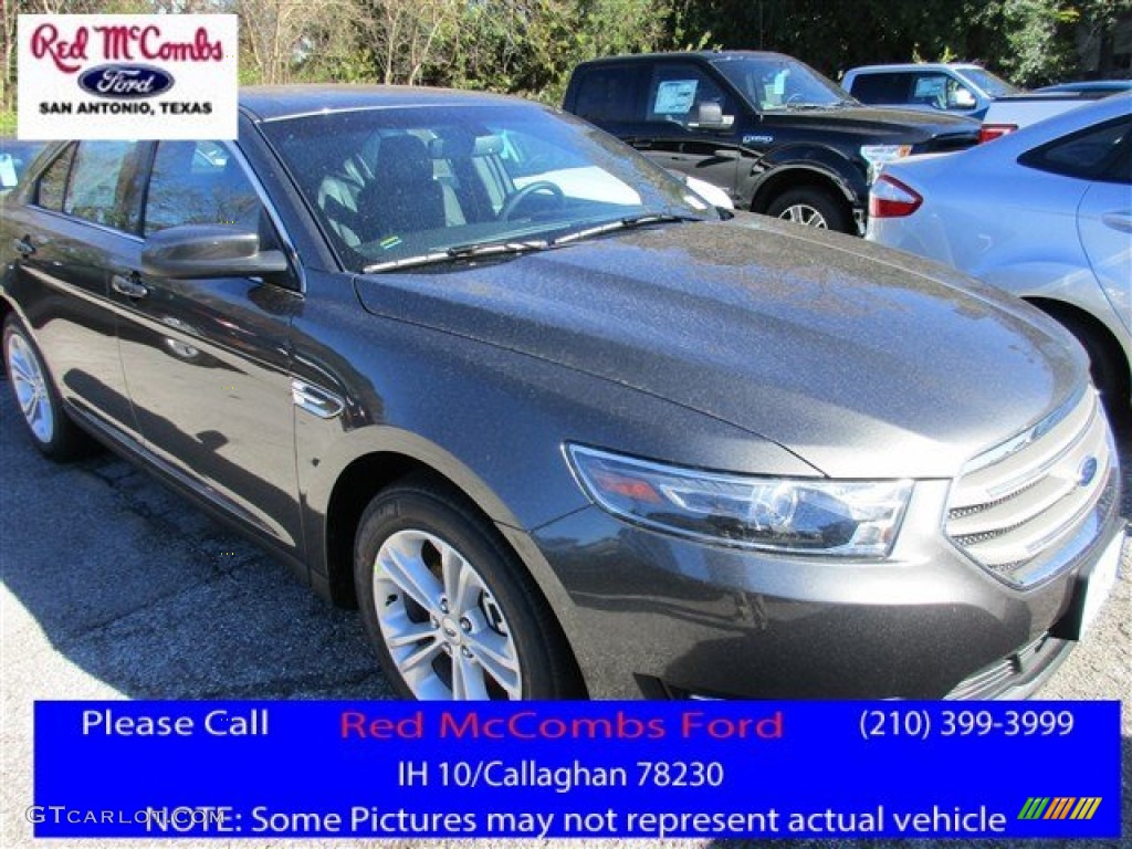 2015 Taurus SEL - Magnetic Metallic / Charcoal Black photo #1