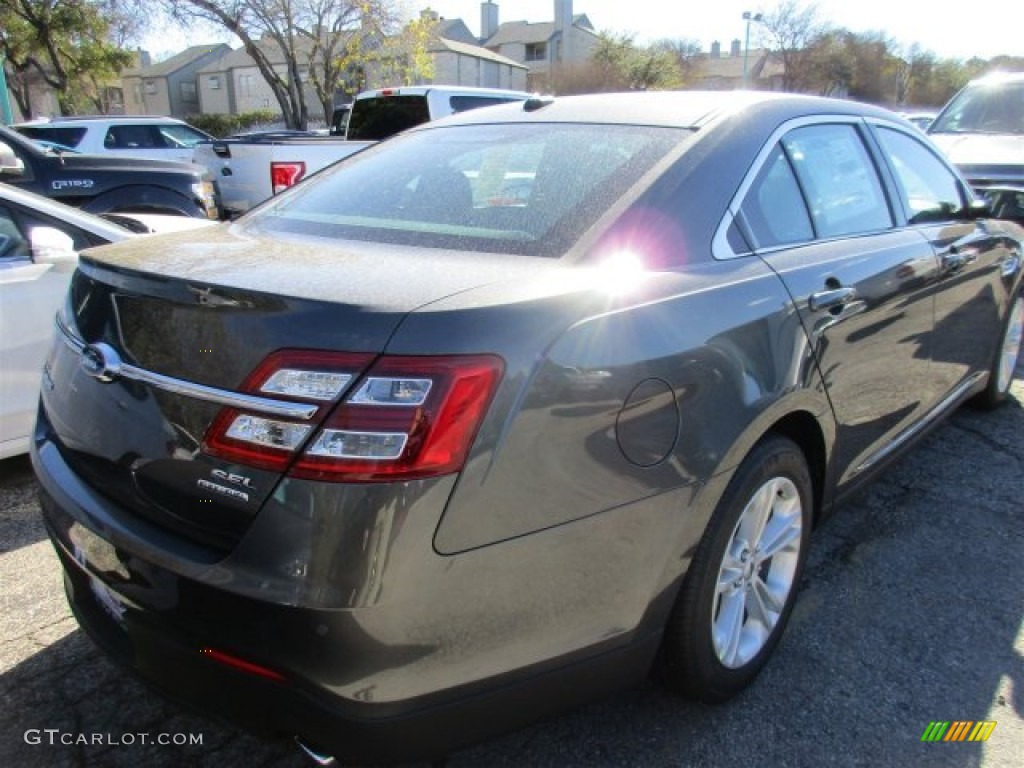 2015 Taurus SEL - Magnetic Metallic / Charcoal Black photo #7