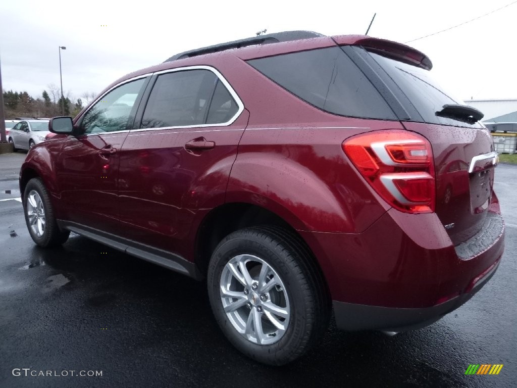 2016 Equinox LT AWD - Siren Red Tintcoat / Jet Black photo #8