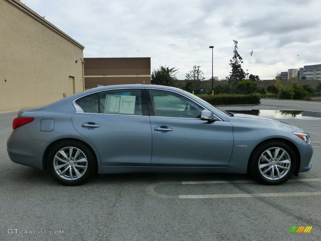 Hagane Blue 2015 Infiniti Q50 Hybrid Premium Exterior Photo #109698018
