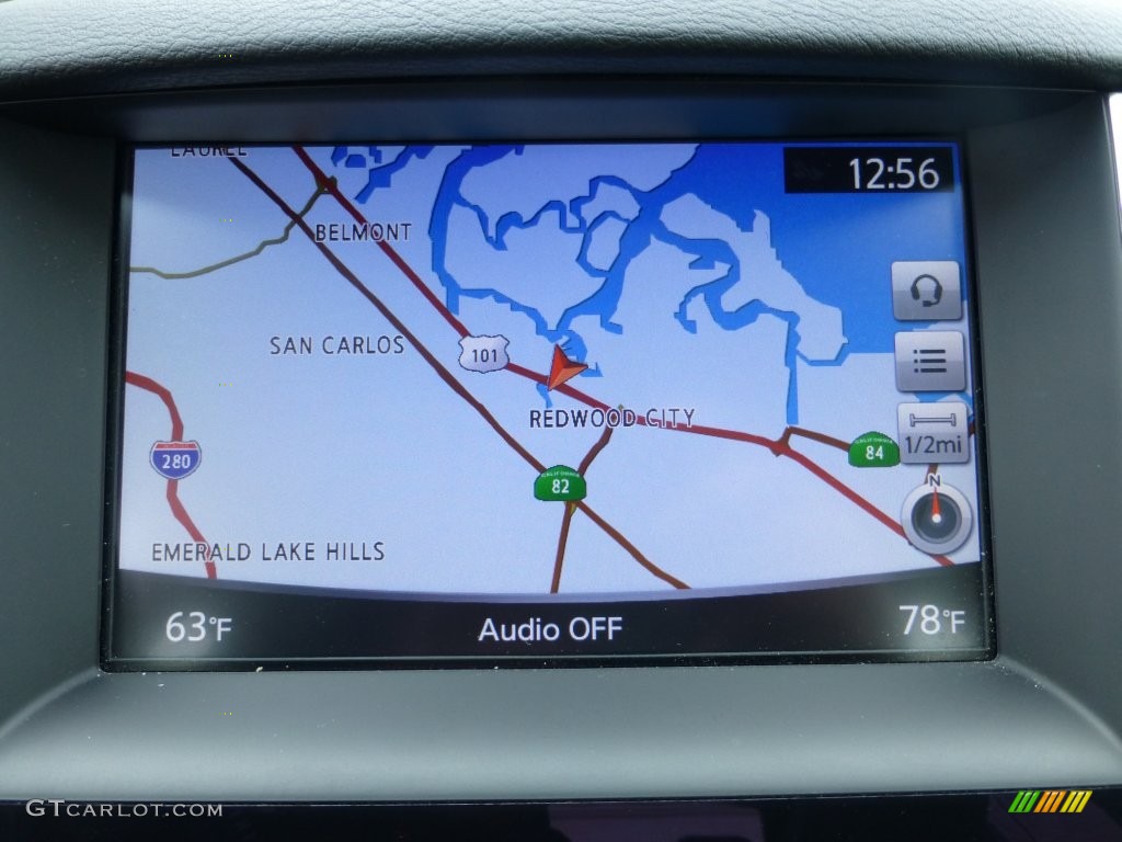 2015 Q50 Hybrid Premium - Hagane Blue / Graphite photo #6