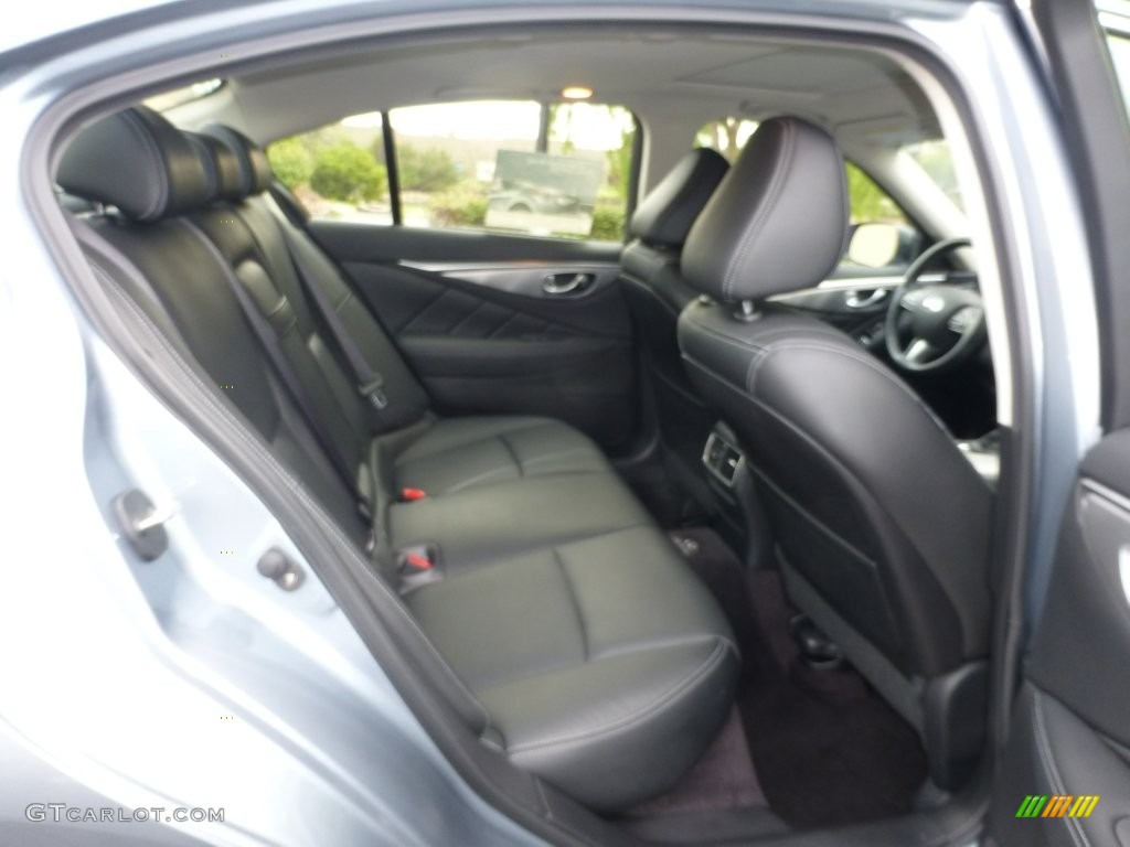 2015 Q50 Hybrid Premium - Hagane Blue / Graphite photo #21