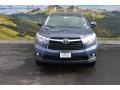 2016 Shoreline Blue Pearl Toyota Highlander XLE AWD  photo #2