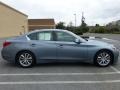 2015 Hagane Blue Infiniti Q50 3.7  photo #2