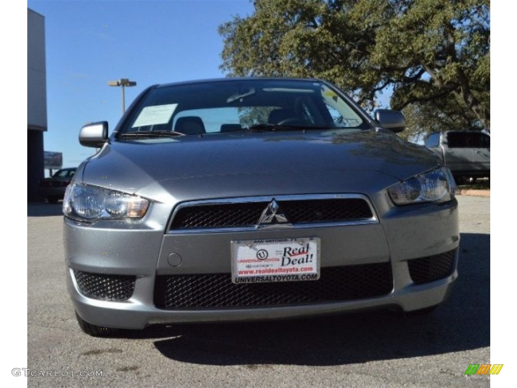 2014 Lancer ES - Mercury Gray / Black photo #2