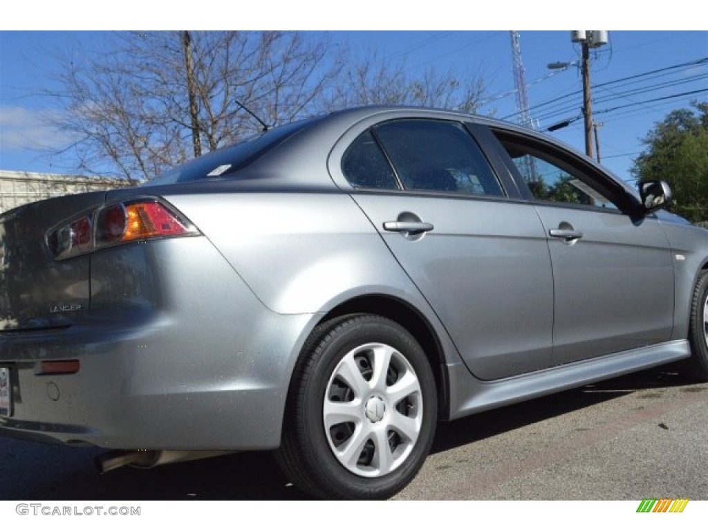 2014 Lancer ES - Mercury Gray / Black photo #10