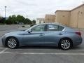 2015 Hagane Blue Infiniti Q50 3.7  photo #13