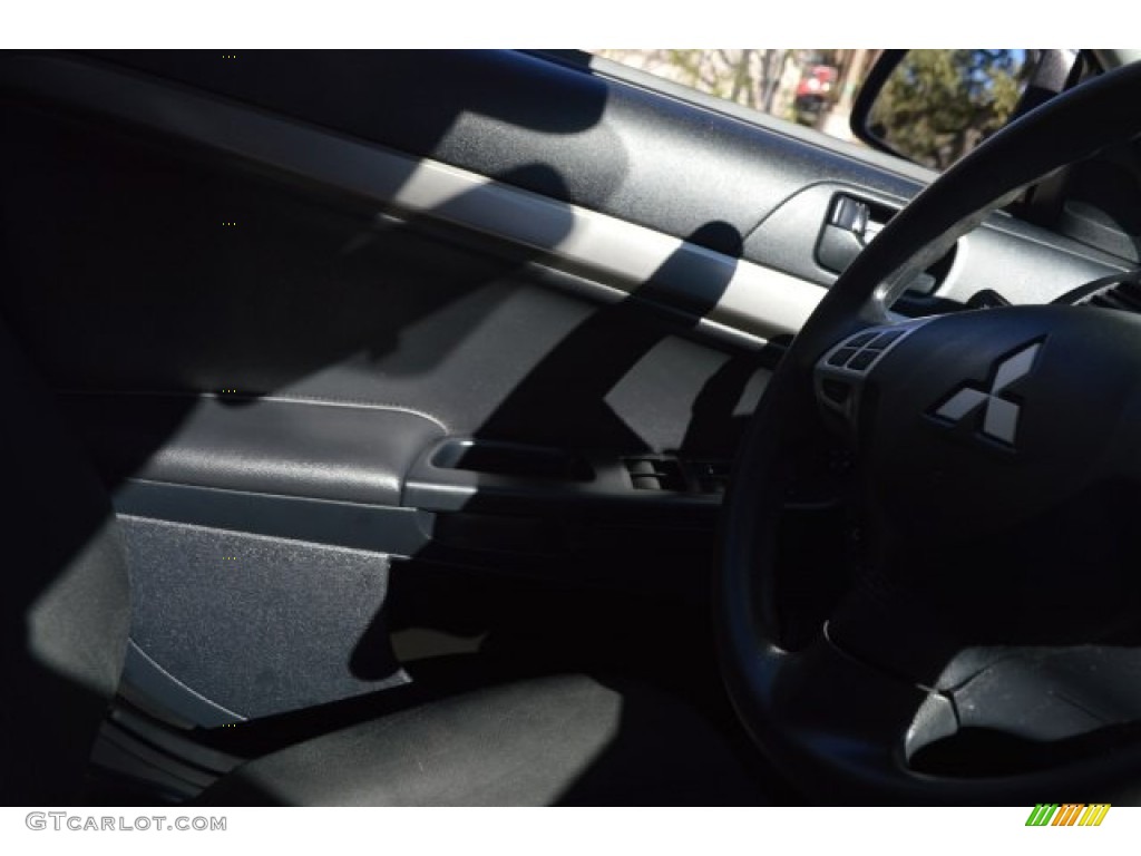 2014 Lancer ES - Mercury Gray / Black photo #18
