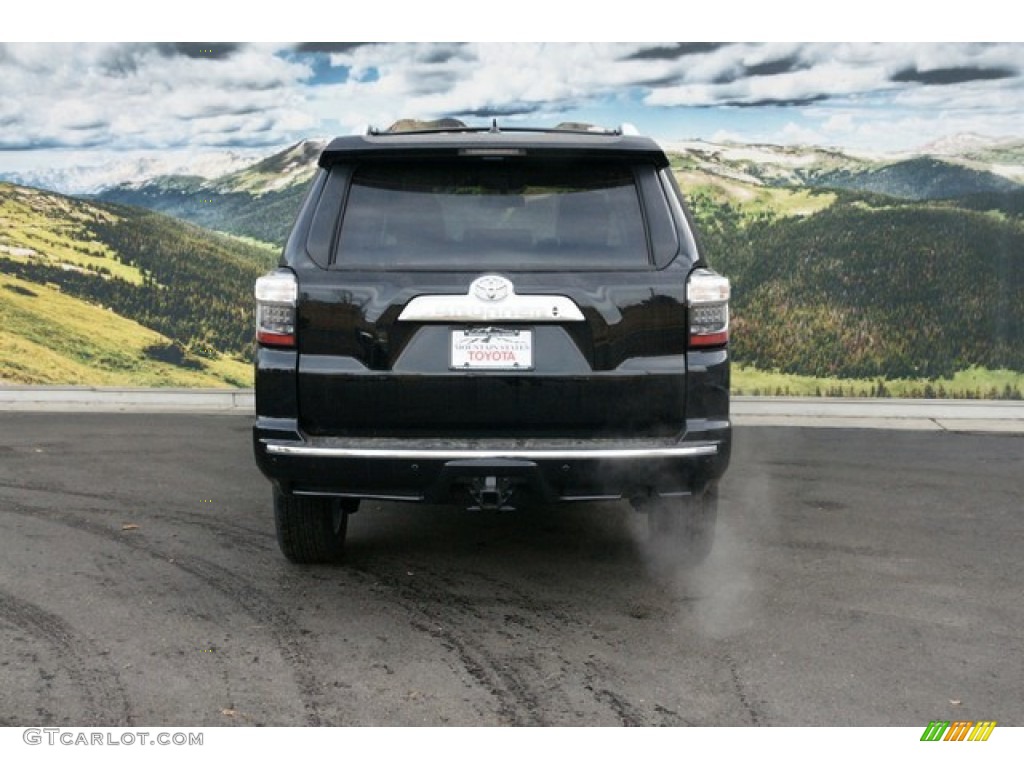 2016 4Runner Limited 4x4 - Midnight Black Metallic / Black photo #4