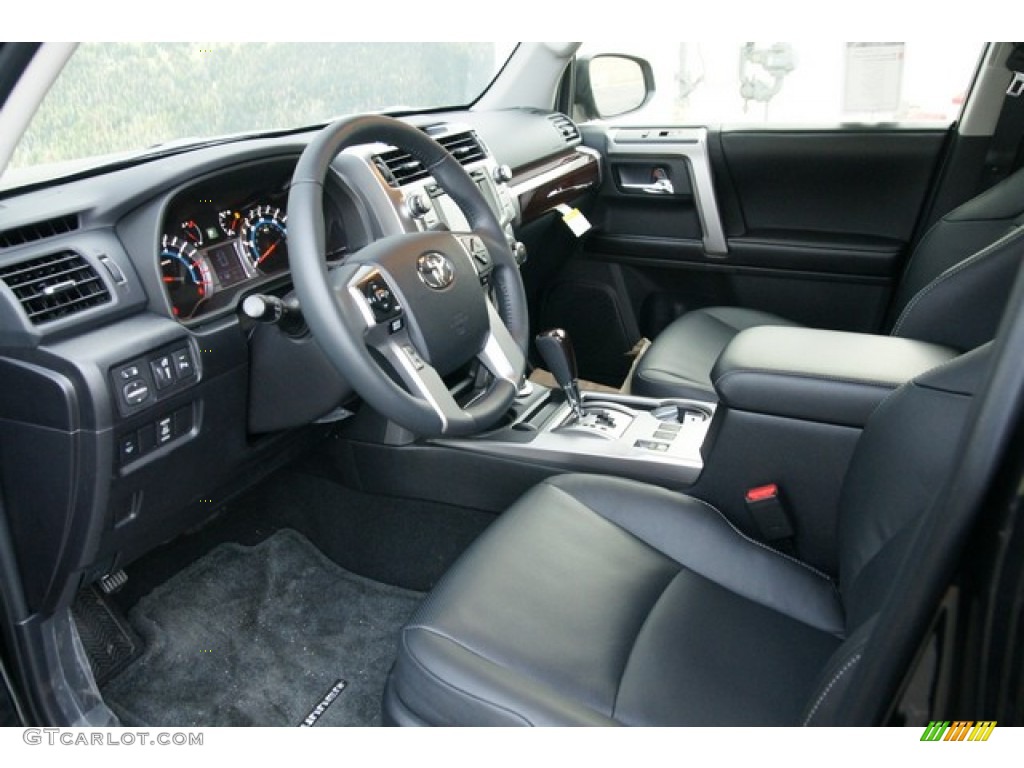 Black Interior 2016 Toyota 4Runner Limited 4x4 Photo #109700190