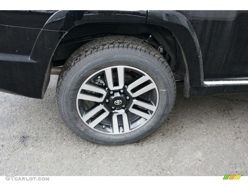 2016 4Runner Limited 4x4 - Midnight Black Metallic / Black photo #9