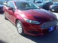 2016 Ruby Red Metallic Ford Fusion S  photo #1
