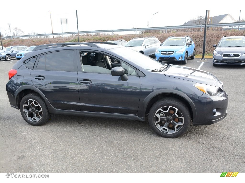 2015 XV Crosstrek 2.0i Premium - Dark Gray Metallic / Black photo #4