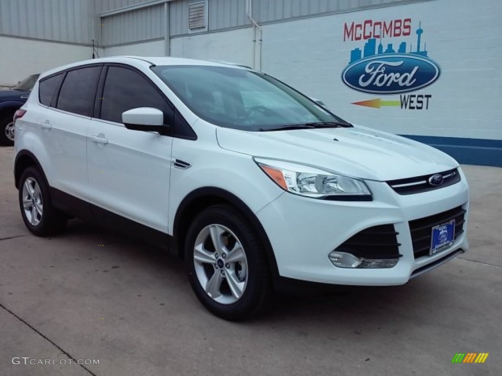 2016 Escape SE - Oxford White / Charcoal Black photo #1