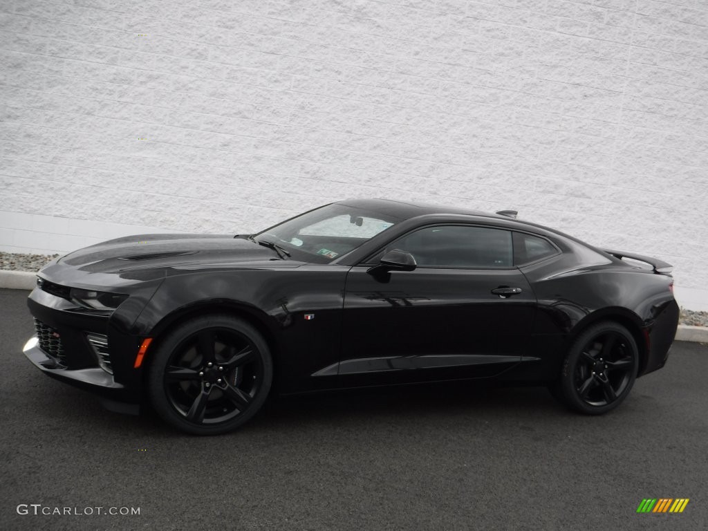 Mosaic Black Metallic 2016 Chevrolet Camaro SS Coupe Exterior Photo #109705503