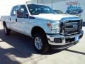 Oxford White - F250 Super Duty XL Crew Cab 4x4 Photo No. 1