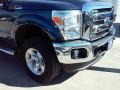 2016 Blue Jeans Metallic Ford F250 Super Duty XLT Crew Cab 4x4  photo #2