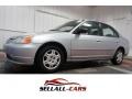 Satin Silver Metallic 2002 Honda Civic LX Sedan