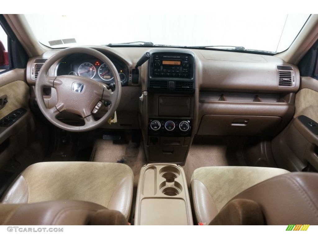 2002 CR-V EX 4WD - Chianti Red Pearl / Saddle photo #26