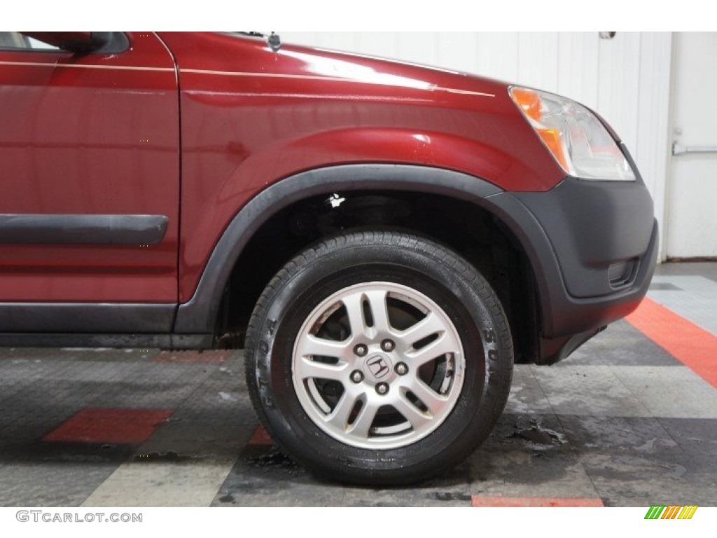 2002 CR-V EX 4WD - Chianti Red Pearl / Saddle photo #50