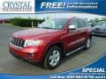 Deep Cherry Red Crystal Pearl 2013 Jeep Grand Cherokee Laredo