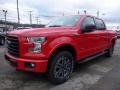 Race Red 2016 Ford F150 XLT SuperCrew 4x4 Exterior