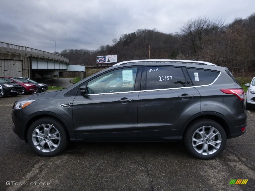 2016 Escape Titanium 4WD - Magnetic Metallic / Charcoal Black photo #6