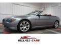 Mineral Silver Metallic 2005 BMW 6 Series 645i Convertible