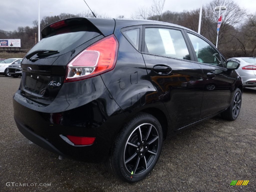 Shadow Black 2016 Ford Fiesta SE Hatchback Exterior Photo #109711794